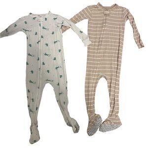Carter’s Just One You Comfy Soft One Piece Pajamas- Set of 2
